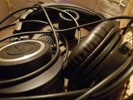 Studio-standard headphones by Sony, Sennheiser, Audio-Technica, and others